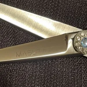 Masuta Japanese Steel, hairdressing shears. OBU The Sage Masuta Japanese Steel Hairdressing Scissor | OBU main image 2